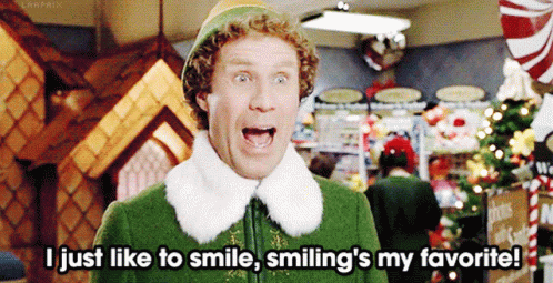 Will Ferrell Elf GIF - Will Ferrell Elf I Just Like To Smile GIFs
