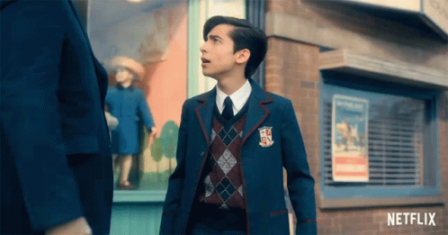 Shocked Number Five GIF - Shocked Number Five Aidan Gallagher GIFs