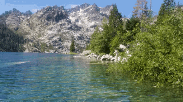 Sierra Nevada Sardine Lake GIF - Sierra Nevada Sardine Lake Mountain GIFs