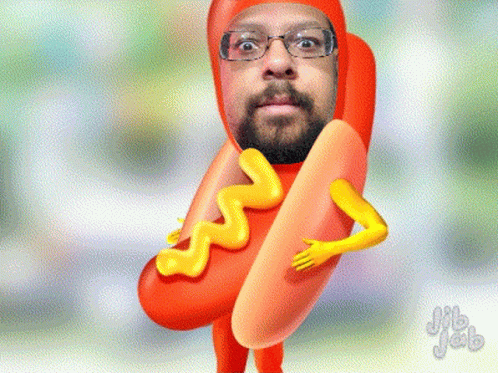 Justin Hotdog GIF