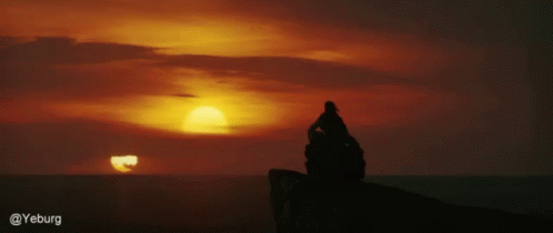 Star Wars Last Jedi Binary Sunset GIF - Star Wars Last Jedi Binary Sunset Sunset GIFs