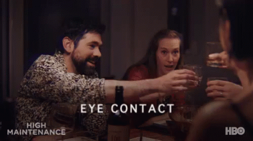 Eye Contact GIF - High Maintenance Eye Contact GIFs