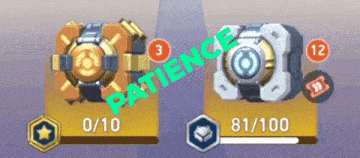 Mech Arena Crates GIF - Mech Arena Crates Can'T Wait GIFs