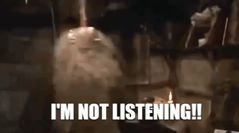 Im Not Listening Princess Bride GIF - Im Not Listening Princess Bride Billy Crystal GIFs