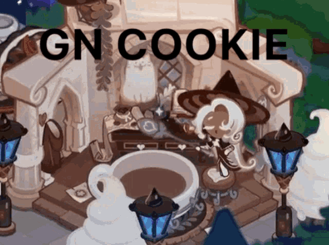 Latte Cookie Gn GIF