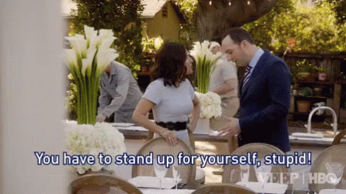 Get It Together GIF - Julia Louis Dreyfus Stand Up For Yourself Get It Together GIFs