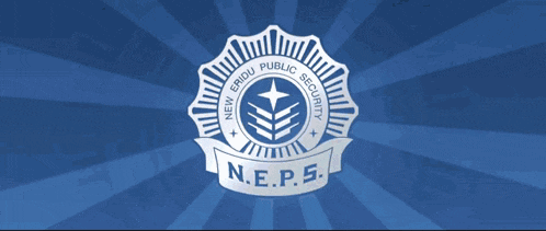 a picture of a police badge that says n.e.p.s.