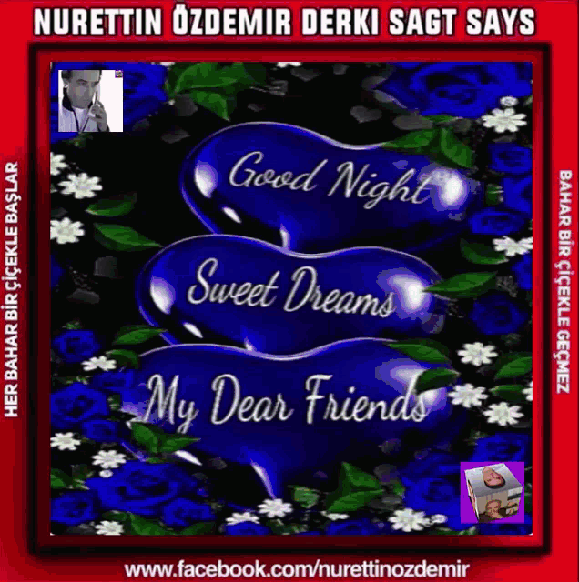 Good Night Sweat Dreams My Dear Friends GIF - Good Night Sweat Dreams My Dear Friends GIFs