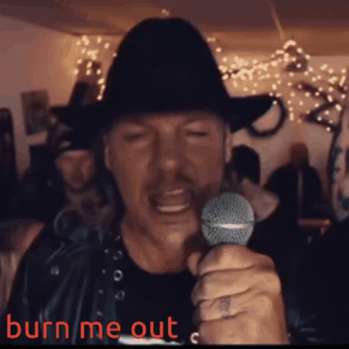 Chris Jericho Burn Me Out GIF - Chris Jericho Burn Me Out Fozzy GIFs