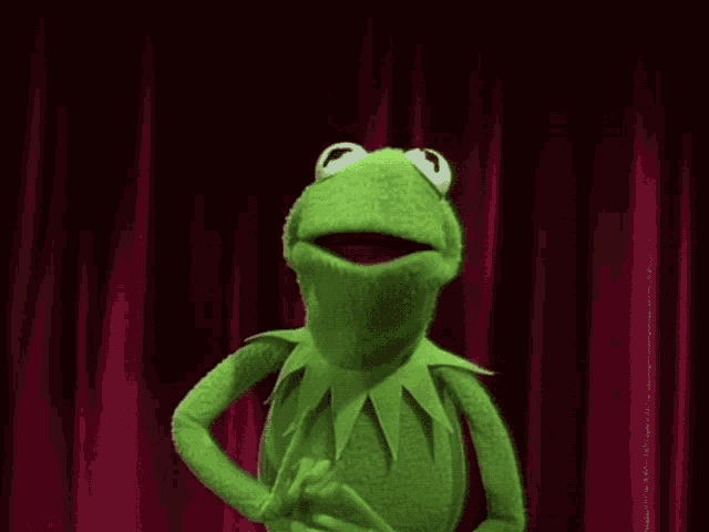 Muppets Kermit GIF - Muppets Kermit Scared GIFs