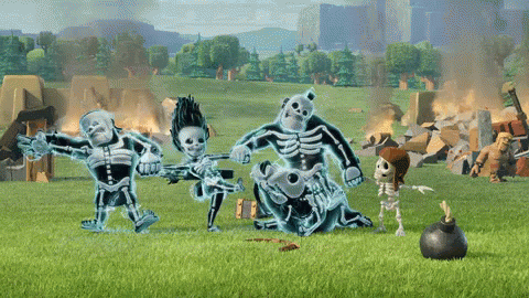 The Wave GIF - Clash Of Clans Shock Electrocute GIFs