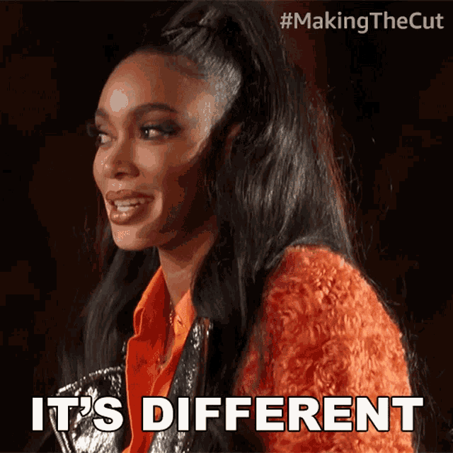 Its Different Making The Cut GIF - Its Different Making The Cut Its Not The Same GIFs