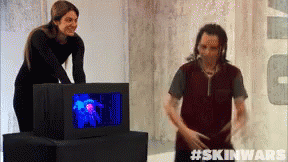 I Was Trying To Catch A Shark GIF - Skin Wars Game Show Catch GIFs