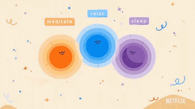 Meditate Relax Sleep Headspace Unwind Your Mind An Interactive Experience GIF - Meditate Relax Sleep Headspace Unwind Your Mind An Interactive Experience Meditation GIFs