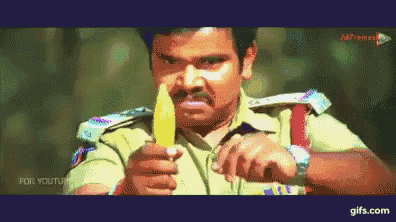 Say Hello To My Little Friend GIF - Banana Bollywood Lol GIFs