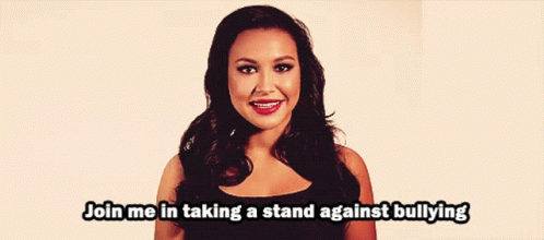 Naya Rivera Join Me In Taking A Stand Against Bullying GIF