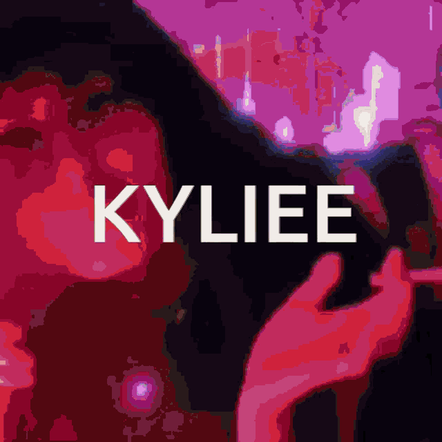 a picture of a woman with the name kyliee on it