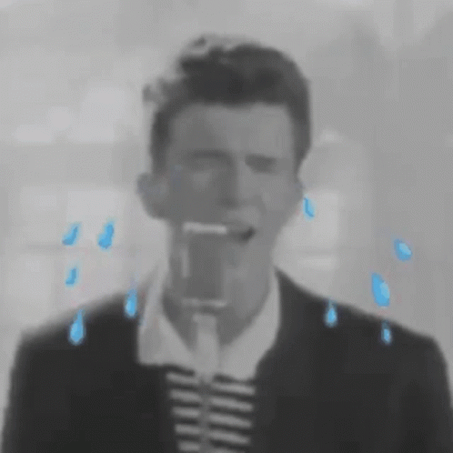 Rick Astley Rick Astley Crying GIF - Rick Astley Rick Astley Crying Sad GIFs