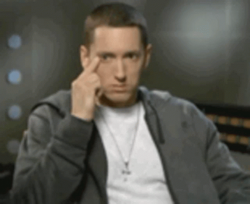 Eminem Serious GIF - Eminem Serious Whats That GIFs