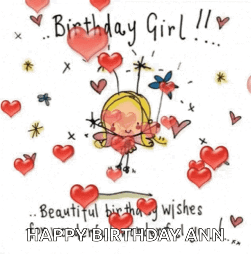 Birthday Girl Hearts GIF - Birthday Girl Hearts Beautiful Birthday Wishes -  Discover & Share GIFs