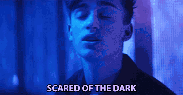 Scared Of The Dark Phobias GIF - Scared Of The Dark Phobias Johnny Orlando GIFs