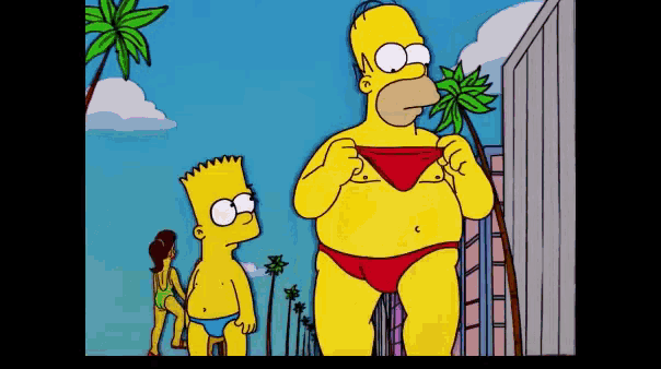 Playa Homero GIF - Playa Homero Homer GIFs