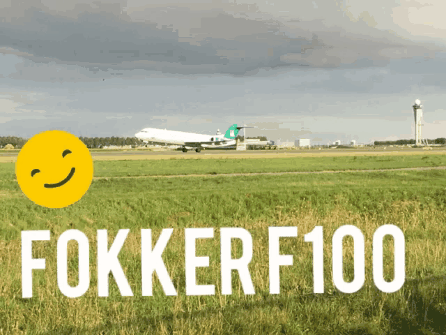 Fokker F100 GIF - Fokker F100 Smiley GIFs