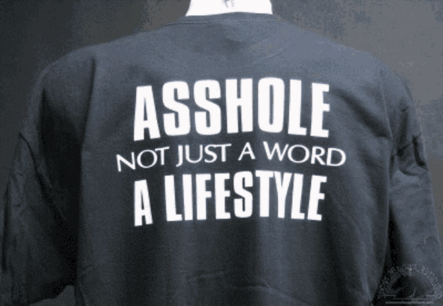 Asshole Lifestyle GIF - Asshole Lifestyle Shirt GIFs