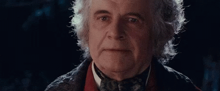 Bilbo Baggins Goodbye GIF