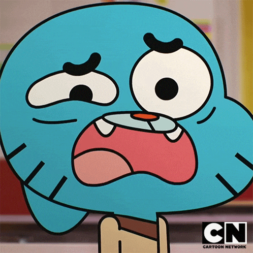 gumball from the amazing world of gumball is a cartoon character