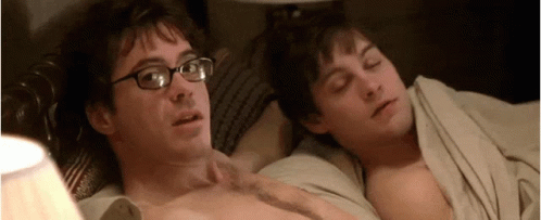 Tobey Maguire Robert Downey Jr GIF - Tobey Maguire Robert Downey Jr GIFs