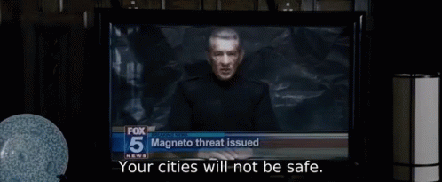 Magneto Xmen GIF - Magneto Xmen Not Safe GIFs