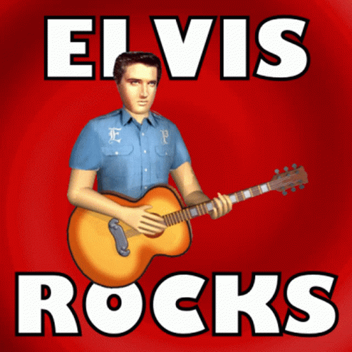 Elvis Rocks Elvis Presley GIF - Elvis Rocks Elvis Presley Elvis GIFs