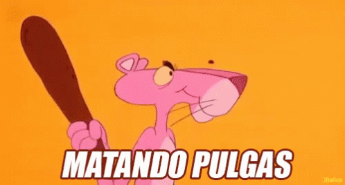 Matando Pulgas GIF - Pink Panther La Pantera Rosa Matando Pulgas GIFs