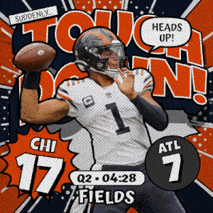 a football player with the number 1 on his jersey throws the ball