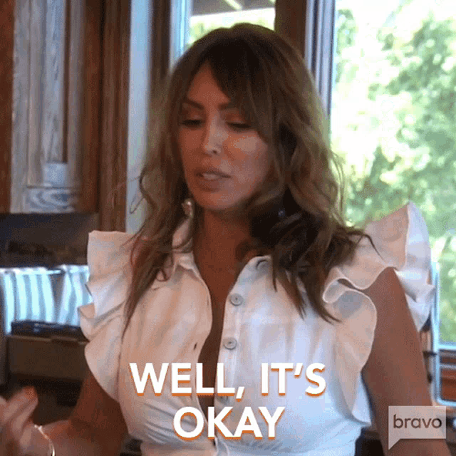 Well Its Okay Real Housewives Of Orange County GIF - Well Its Okay Real Housewives Of Orange County Its Fine GIFs