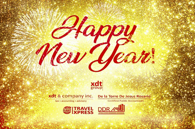 a new year 's greeting card for xdt group