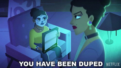 You Have Been Duped Marta Contreras GIF - You Have Been Duped Marta Contreras Sylvia Villagran GIFs