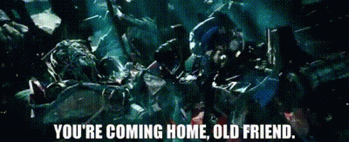 Transformers Optimus Prime GIF - Transformers Optimus Prime Youre Coming Home Old Friend GIFs