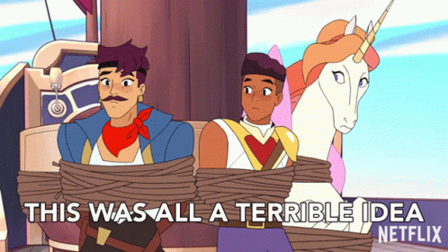 This Was All A Terrible Idea Sea Hawk GIF - This Was All A Terrible Idea Sea Hawk Shera And The Princesses Of Power GIFs