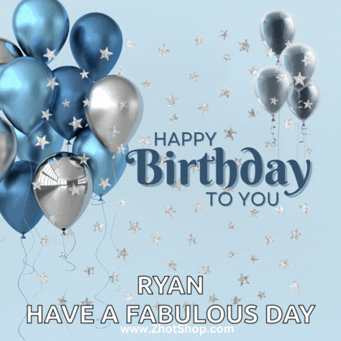 ryan has a fabulous day on his birthday