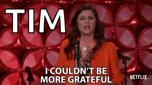 I Couldnt Be More Grateful Tiffani Thiessen GIF - I Couldnt Be More Grateful Tiffani Thiessen Lori GIFs