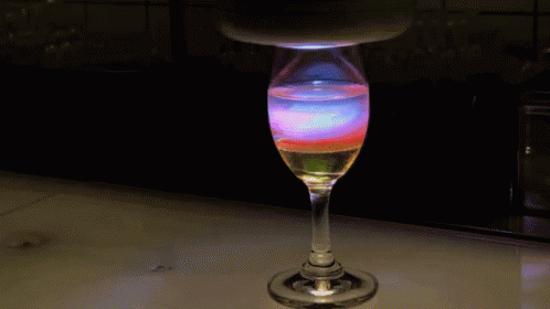 Stratosphere Drink Experiment GIF - Stratosphere Drink Experiment Beautiful GIFs