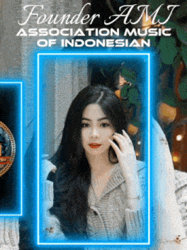 a poster for founder ami association music of indonesia