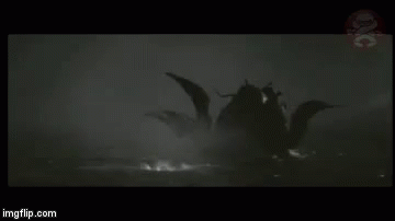 Godzilla Sea Monster GIF - Godzilla Sea Monster Ebirah GIFs