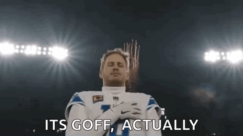 Jared Goff Goff Lions GIF - Jared Goff Goff Lions Detroit Lions GIFs