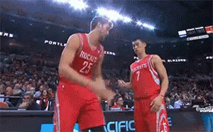 Chandler Parsons & Jeremy Lin Handshake GIF - Dap Handshake Secret Handshake GIFs