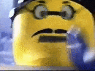 a yellow smiley face with glasses and a mustache