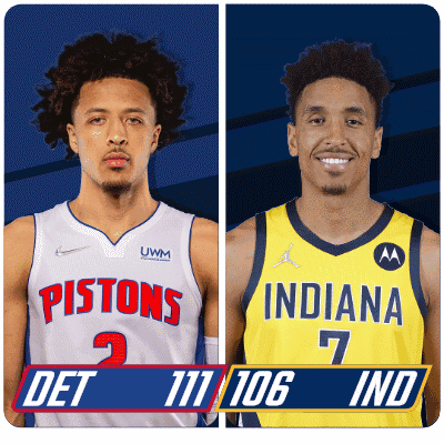 Detroit Pistons (111) Vs. Indiana Pacers (106) Post Game GIF - Nba Basketball Nba 2021 GIFs