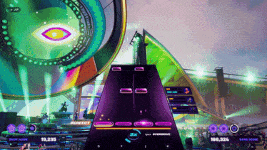 a screen shot of a video game that says perfect on the top